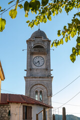 Obraz premium historical stone clock