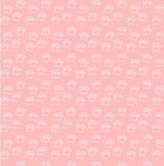 seamless pattern with flowers