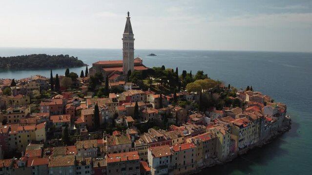St. Euphemia's Basilica in Rovinj in Kroatien auf Istrien