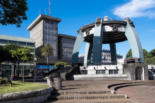 Parque Central de San Jos&eacute; en Costa Rica