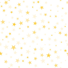 Star pattern. Seamless vector stars background. Cute festive Christmas and holidays ornament