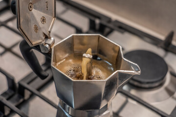 Moka express, Italian espresso,moka coffee maker