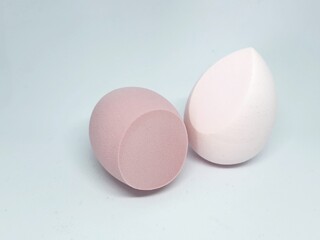 Make up sponge or beauty blender is a tool for applying foundation and other makeup products.
