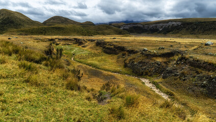 Fototapeta na wymiar Cotopaxi National Park, Ecuador