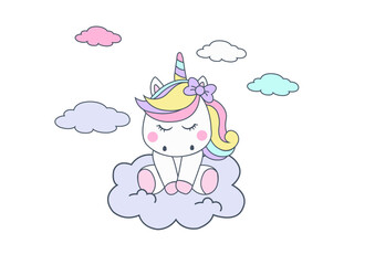 Obraz premium Little Unicorn