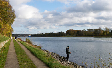 Obraz premium Nord-Ostsee-Kanal