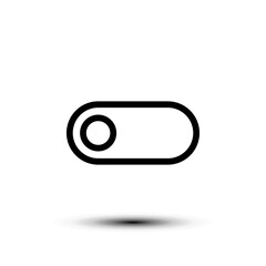 Switch icon. flat design vector illustration for web and mobile