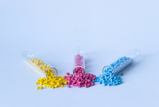 Granular paint. Colored granular pigments for plastic.