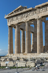 Parthenon at the Acropolis of Athens, Attica, Greece
