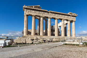 Fototapeta premium Parthenon at the Acropolis of Athens, Attica, Greece