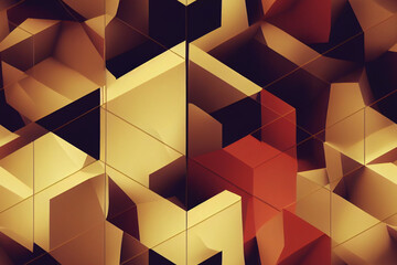 Abstract Cube Pattern