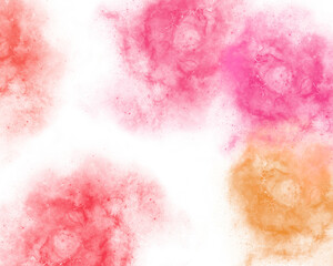 Pink Powder cosmetic abstract