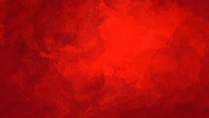 Red painted background for Christmas or valentines day red color with vintage texture poster backdrop