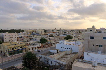 Fototapeta premium View from anbove to Salalah, Oman