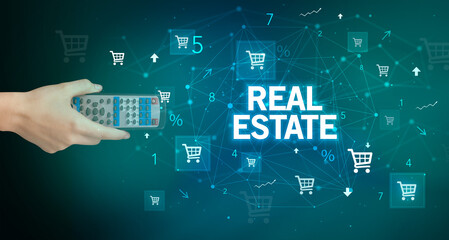 male hand holding wireless peripheral