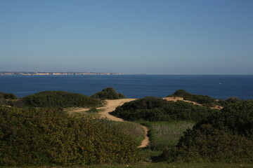 Fototapeta na wymiar view of the sea , Portugal