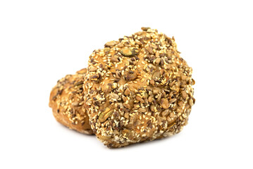 the whole grain roll with seeds
