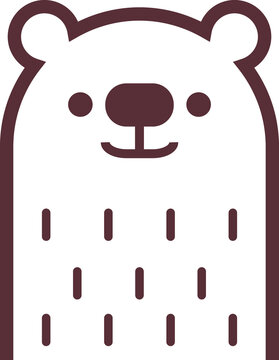 recommend clip art: Bear simple symbol, Teddy bear