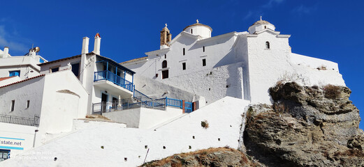 church in oia city