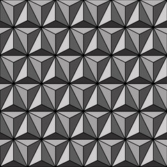 Triangles in a geometric pattern
