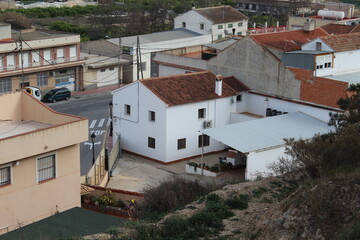 Fototapeta na wymiar Old spanish houses