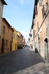 Fototapeta na wymiar Old town of Orvieto, Italy Umbria 