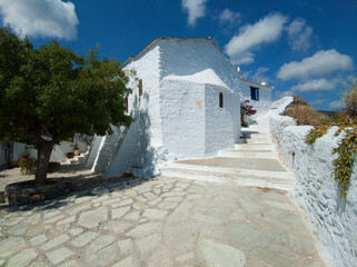 street in the village