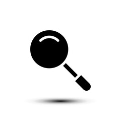 Search icon. flat design vector illustration for web and mobile