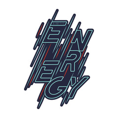 Vector illustration for t-shirt design with slogan. Vector illustration design for fashion fabrics, textile graphics, prints.