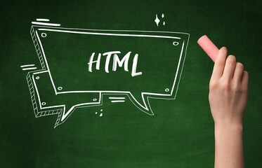 Hand drawing abbreviation concept