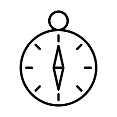Compass Icon Logo Design Vector Template Illustration Sign And Symbol Pixels Perfect