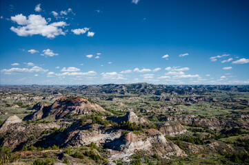 Painted Canyon from scenic overlook