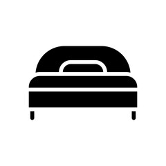 Bed icon template design PNG file