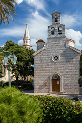 Budva, Montenegro. Old town. Historical center.