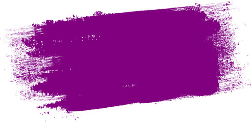 Purple brush stroke isolated on background. Paint brush stroke vector for ink paint, grunge design element, dirt banner, watercolor design, dirty texture. Trendy brush stroke, vector illustration
