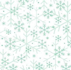 snowflakes background christmas isolated