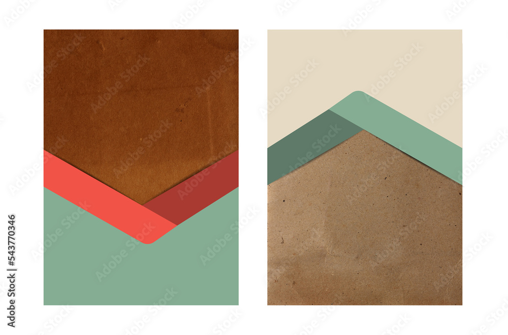 Poster paper texture background geometric cover business brochure design, annual report for presentation in