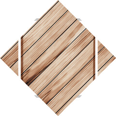 Wooden sign with creative sale banner modern layout template design,