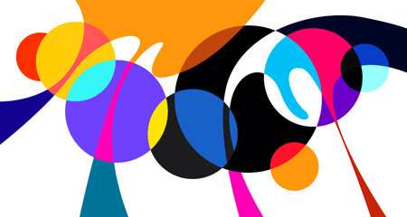 Abstract liquid shape. Fluid geometric design. Isolated gradient waves with geometric lines, dots, batik Indonesia pattern. Vector illustration.