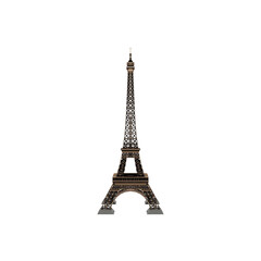 Fototapeta na wymiar Eiffel Tower isolated