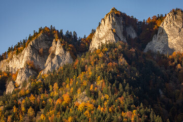 autumn in the mountains, Pieniny, Slovakia