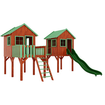 Kids Playhouse With A Slide