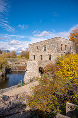 Old ruins along the Ottawa River in Ottawa.