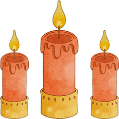  burning candles