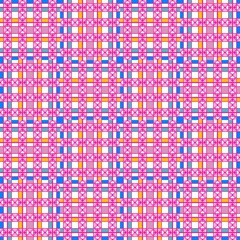 The colorful abstract design in seamless pattern 