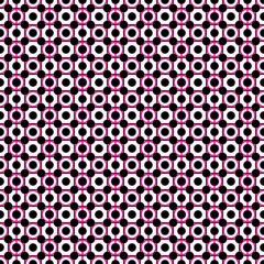 The Dot Infinity in Fabric Seamless Pattern