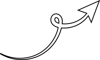 Fototapeta na wymiar arrow circle up down black hand drawn icon illustration vector