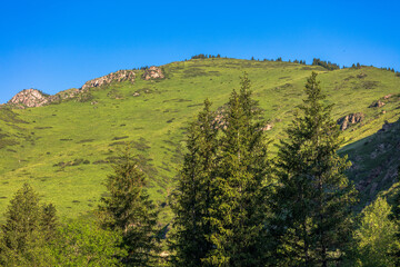 landscape with sky and clouds