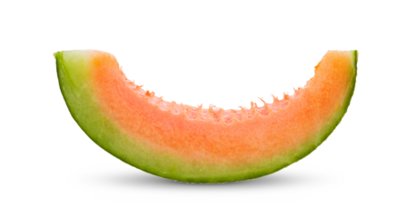 cantaloupe melon isolated on transparent png