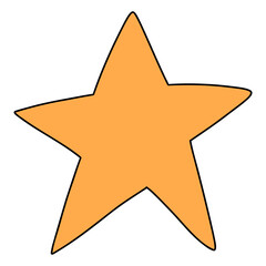 circus star, circus element illustration